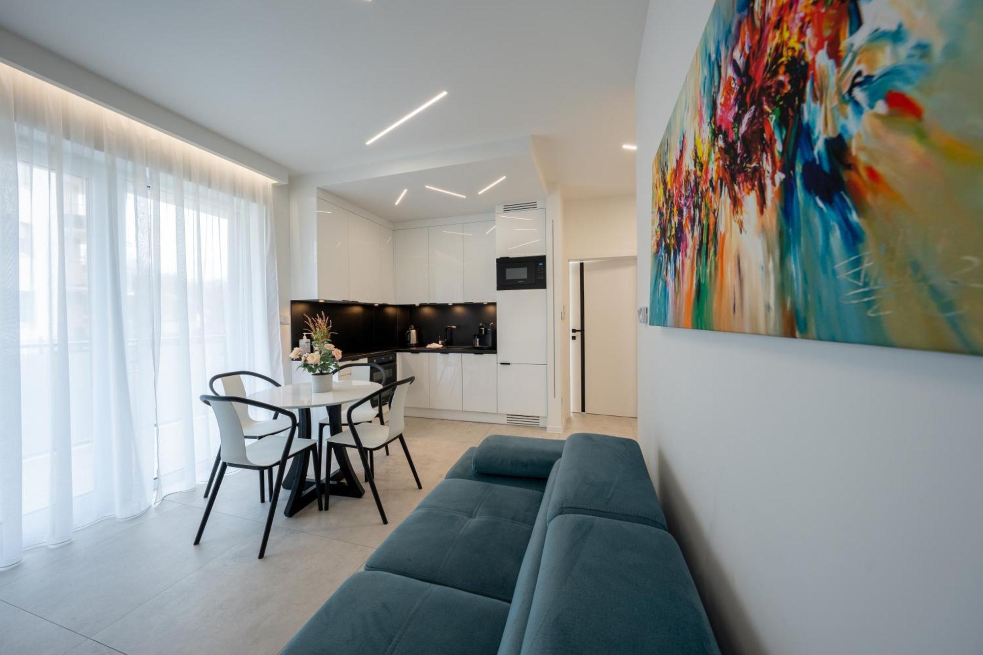 Apartament Z Tarasem Morska 8 Rewal 50M Do Morzaアパートメント エクステリア 写真